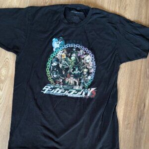 Danganronpa 3 Killing Harmony Anime-For Fans By Fans- Black Tee Unisex Large